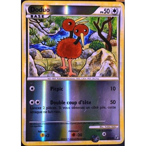 Carte Pokémon 45/90 Doduo 50 Pv - Reverse Hs Indomptable Neuf Fr