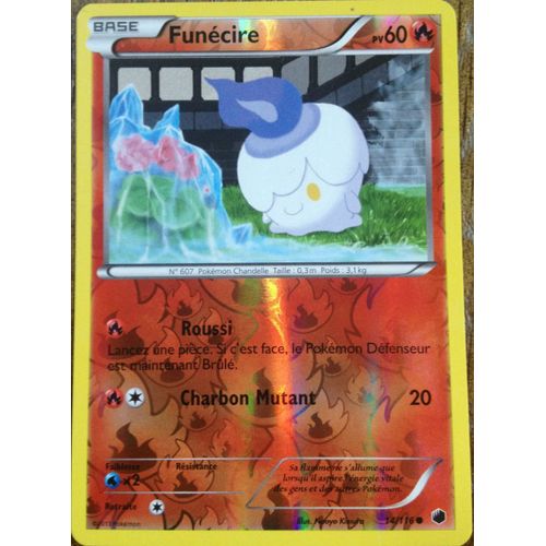 Carte Pokémon Funécire Reverse 60 Pv 14/116 Glaciation Plasma Neuf Fr