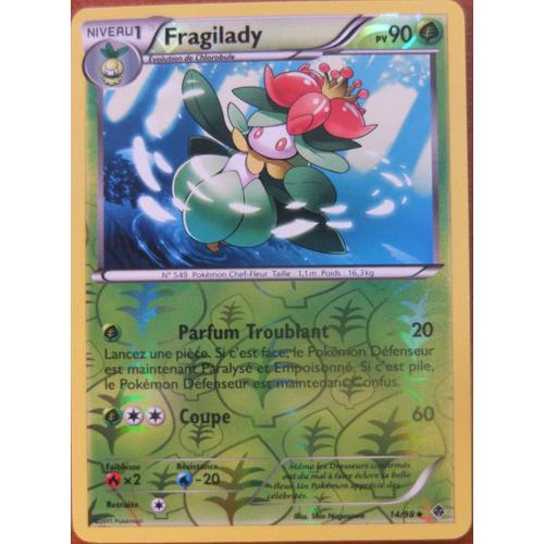 Carte Pokémon 14/98 Fragilady 90 Pv Pouvoirs Emergents Neuf Fr