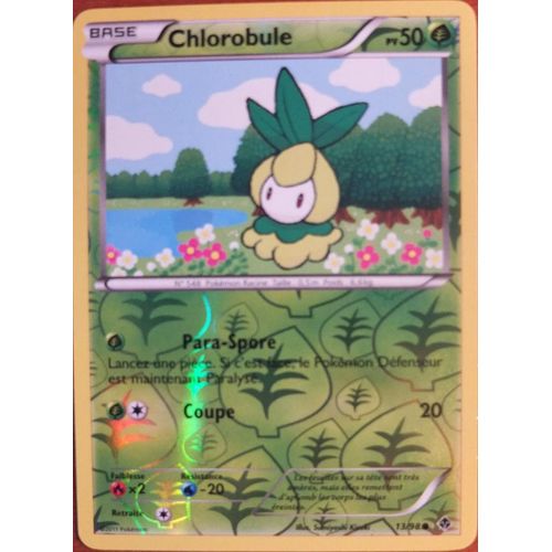 Carte Pokémon 13/98 Chlorobule 50 Pv Pouvoirs Emergents Neuf Fr