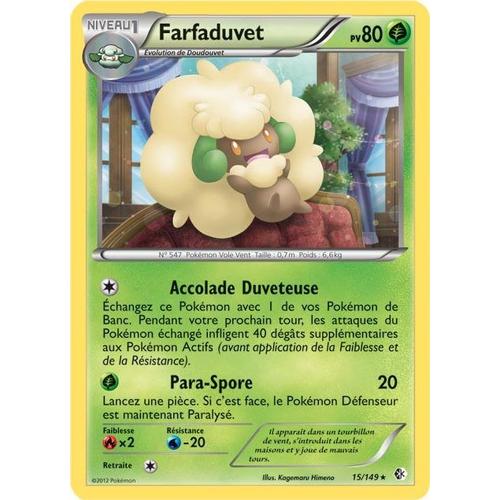 Carte Pokémon 15/149 Farfaduvet 80 Pv Frontières Franchies Neuf Fr