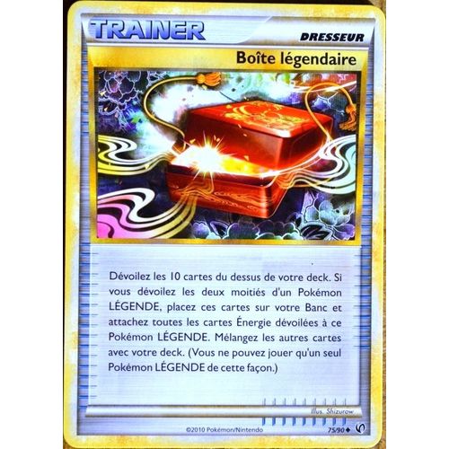 Carte Pokémon 75/90 Boîte Légendaire Dresseur Hs Indomptable Neuf Fr