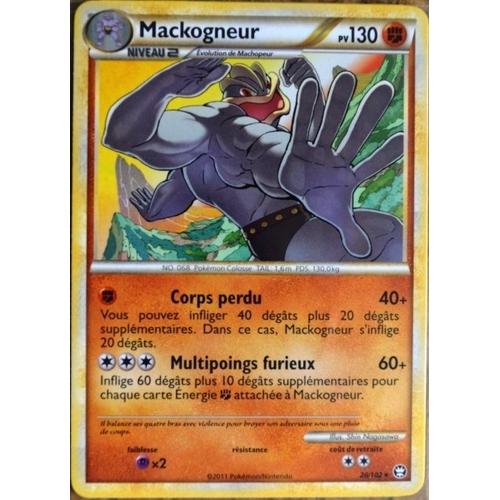 Carte Pokémon 26/102 Mackogneur 130 Pv Hs Triomphe Neuf Fr