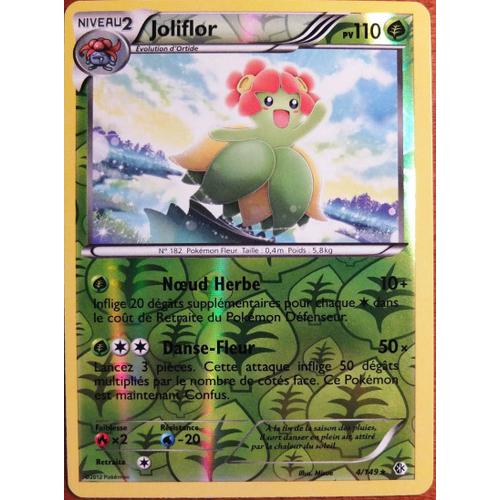 Carte Pokémon 4/149 Joliflor 110 Pv Frontières Franchies Neuf Fr