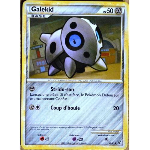 Carte Pokémon 42/90 Galekid 50 Pv Hs Indomptable Neuf Fr