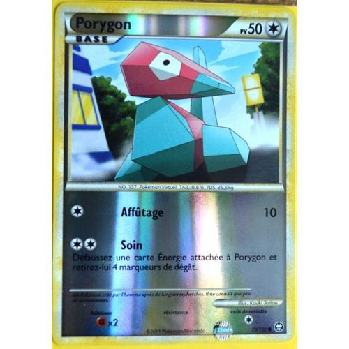 Carte Pokémon 73/102 Porygon 50 Pv - Reverse Hs Triomphe Neuf Fr