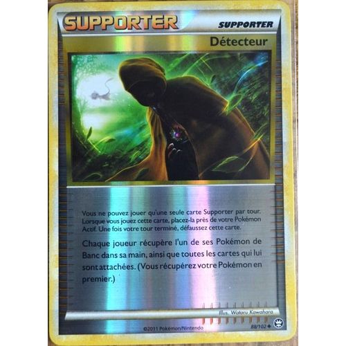 Carte Pokémon 88/102 Détecteur - Reverse Hs Triomphe Neuf Fr