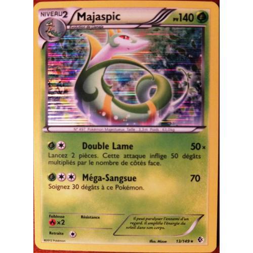 Carte Pokemon Frontières Franchies - Majaspic 140 Pv - 13/149 Holo Rare