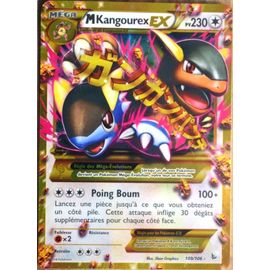 Carte Pokémon 109/106 M Kangourex Ex 230 Pv - Secrete Xy Étincelles Neuf Fr