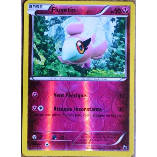 Carte Pokémon 67/106 Fluvetin 50 Pv - Reverse Xy Étincelles Neuf Fr