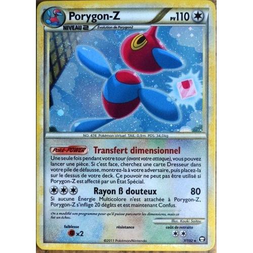 Carte Pokémon 7/102 Porygon-Z 110 Pv Hs Triomphe Neuf Fr