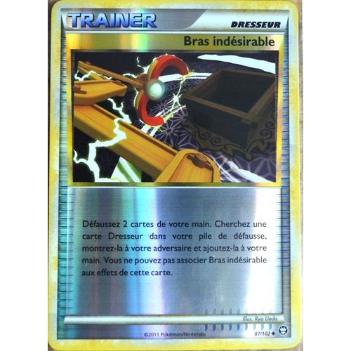 Carte Pokémon 87/102 Bras Indésirable - Reverse Hs Triomphe Neuf Fr