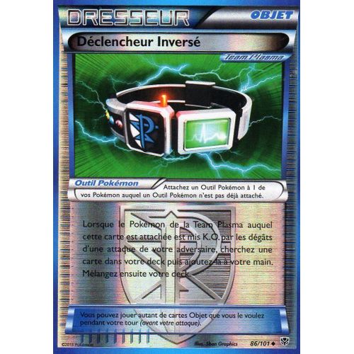 Carte Pokémon 086/101 Déclencheur Inversé Reverse Série Bw Explosion Plasma Neuf Fr