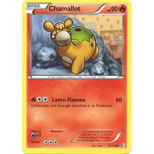 Carte Pokémon 21/149 Chamallot 90 Pv Frontières Franchies Neuf Fr