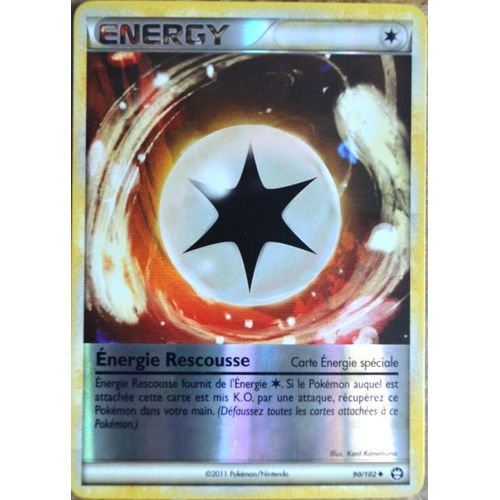 Carte Pokémon 90/102 Énergie Rescousse - Reverse Hs Triomphe Neuf Fr