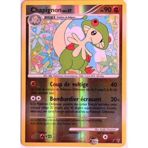 Carte Pokémon 52/147 Chapignon - Reverse 90 Pv Platine Vs Neuf Fr