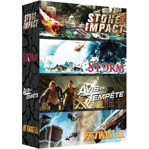 Catastrophe N° 2 : Avis De Tempête + Stone Impact + F6 Twister + The Storm - Pack