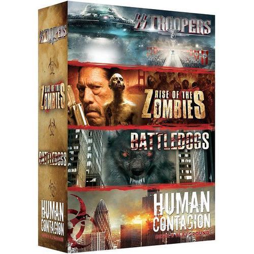 Zombies : Battledogs + Ss Troopers + Rise Of The Zombies + Human Contagion - Pack