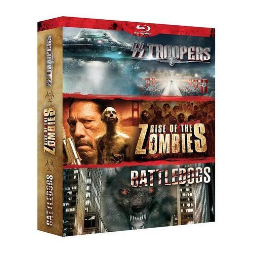 Zombies : Battledogs + Ss Troopers + Rise Of The Zombies - Pack - Blu-Ray