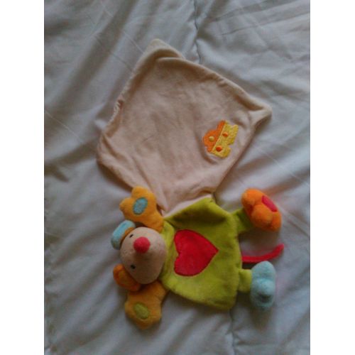 Doudou Souris Avec Mouchoir Baby Club