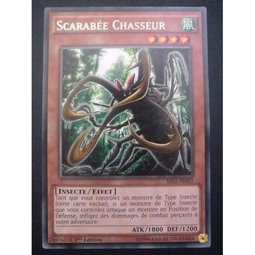 Carte Yu Gi Oh - Scarabée Chasseur - Bp03-Fr053 - Rare