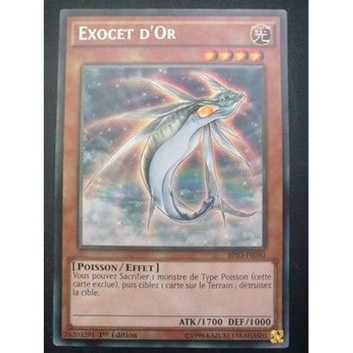 Carte Yu Gi Oh - Exocet D'or - Bp03-Fr040 - Rare