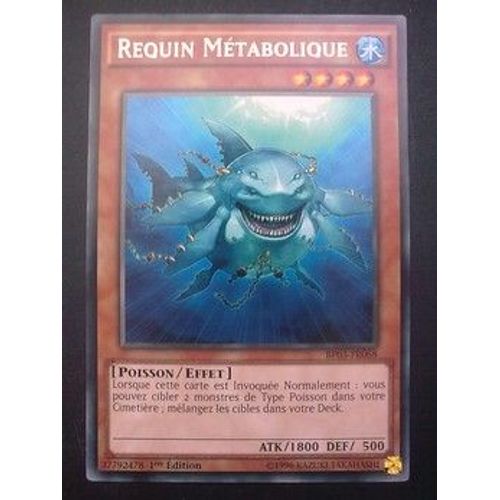 Carte Yu Gi Oh - Requin Métabolique - Bp03-Fr068 - Rare