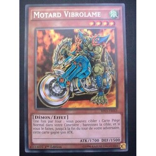 Carte Yu Gi Oh - Motard Vibrolame - Bp03-Fr043 - Rare