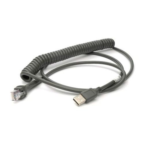 Datalogic CAB-439 USB Type A Coiled