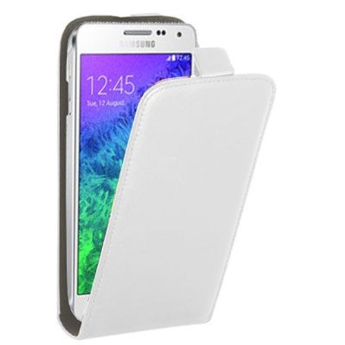 Etui Rabat Blanc Pour Samsung Galaxy Alpha G850