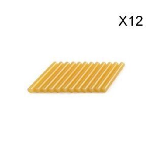DREMEL Lot 12 bâtons colle spéciale bois 11mm 195°