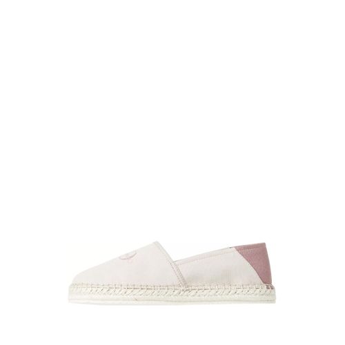 Espadrilles Femme Calvin Klein Jeans Ref 62789 0jx Ecru Rose