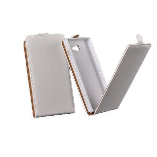 Etui Flip Flexi Slim Kf4 Pour Sony Xperia M2 -Blanc