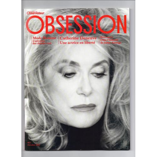 Le Nouvel Observateur Obsession N° 21:Catherine Deneuve   Une Actrice En Liberté 