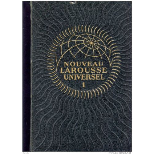 Nouveau Larousse Universel En 2 Volumes - 1949