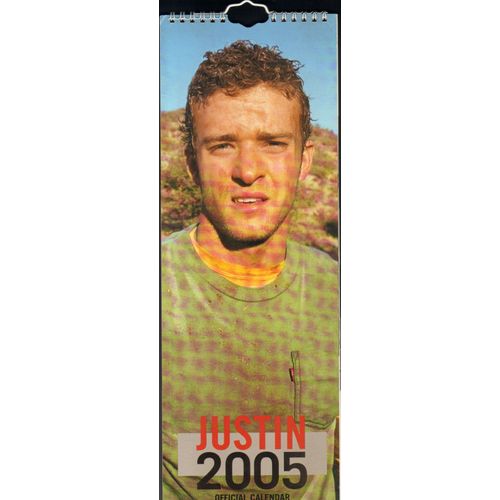 Calendrier 2005 Justin Timberlake 