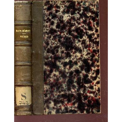 Oeuvres De Mathurin Regnier - Augmetnées De Trente Deux Pieces Inedites - Avec Des Notes Et Une Introduction.