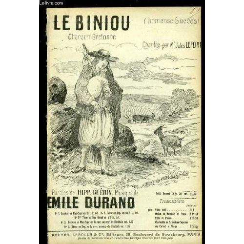 Le Biniou - Chanson Bretonne Pour Piano Avec Paroles.