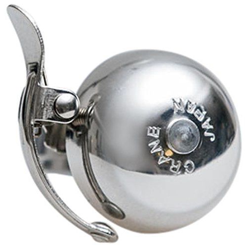 Crane Bell Co. Cr-Szsb-Pl Suzu W Sonnette De Vélo Avec Support Collier Acier Argenté Poli
