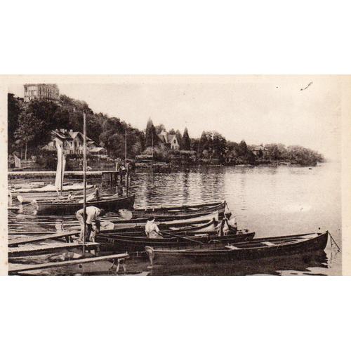 Carte Postale Ancienne - Thonon Les Bains - Haute Savoie - Le Port - Les Barques