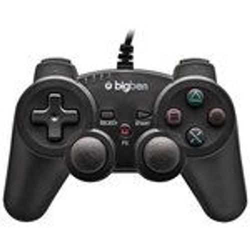 Manette Bigben Interactive Filaire Bigben Interactive Pour Pc, Sony Playstation 3