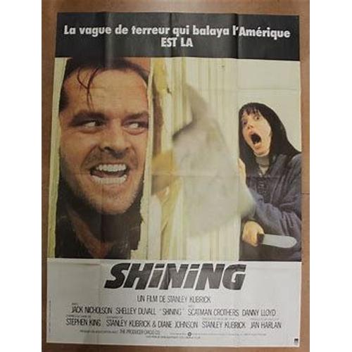 Affiche De Cinéma Pliée (120x160cm) Shining ( The Shining ) De Stanley Kubrick Avec Jack Nicholson
