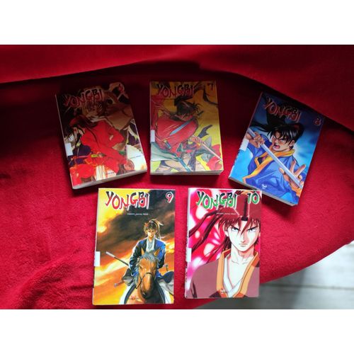 Mun Chong-Hu: " Yongbi " = Tomes 6-7-8-9 & 10 Aux Éditions Tokebi - 2004 - Poche - Mangas D'occasion