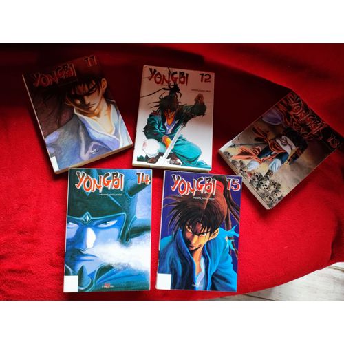 Mun Chong-Hoo: " Yongbi " = Tomes 11-12-13-14 & 15 Aux Éditions Tokebi - 2005 - Poche - Mangas D'occasion