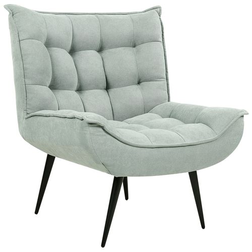 Fauteuil Alvesta Tissu Vert Menthe
