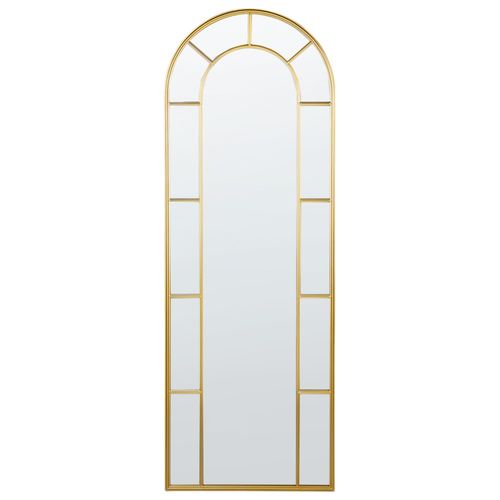Miroir CROSSES Métal Doré