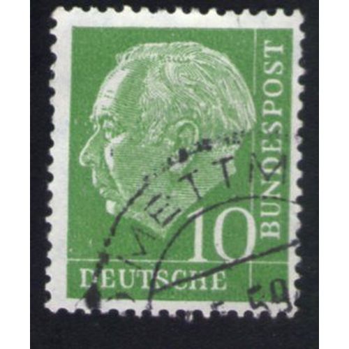 Allemagne 1954 Oblitéré Rond Used Stamp Theodor Heuss 1er Président Allemand