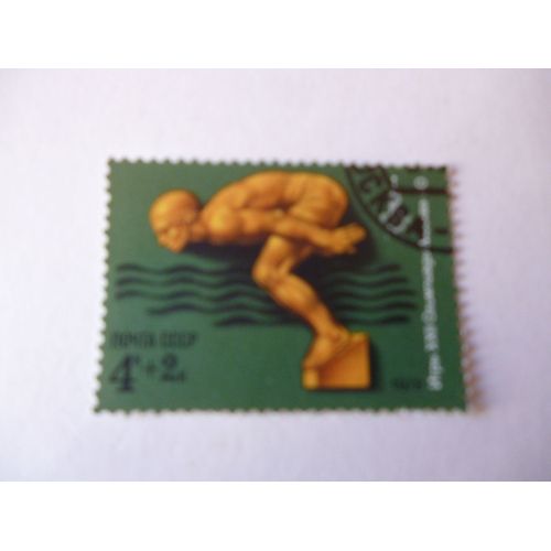 Timbre "Urss1980:Jeux Olympiques De Moscou : Natation".