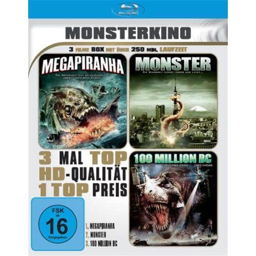 Mega Piranha (2010) - Monster (2008) - 100 Million Bc (2008)