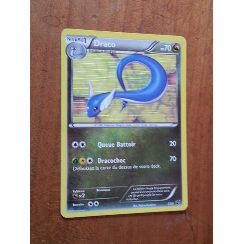 Carte Pokémon Draco Holo 3/20 Coffre Des Dragons